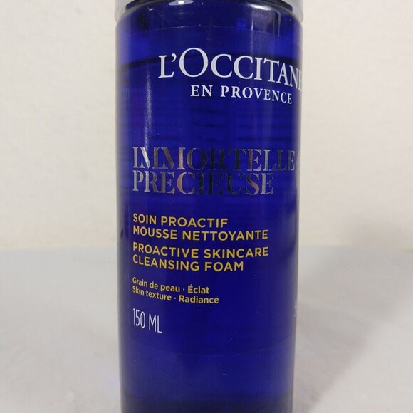 L'OCCITANE Immortelle Precious Cleansing Foam 150ML /5OZ NEW - Picture 3 of 5